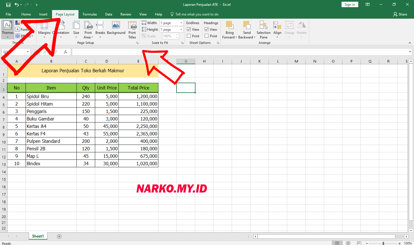 Panduan Lengkap Cara Agar Print Di Excel Tidak Terpotong Dengan My XXX Hot Girl